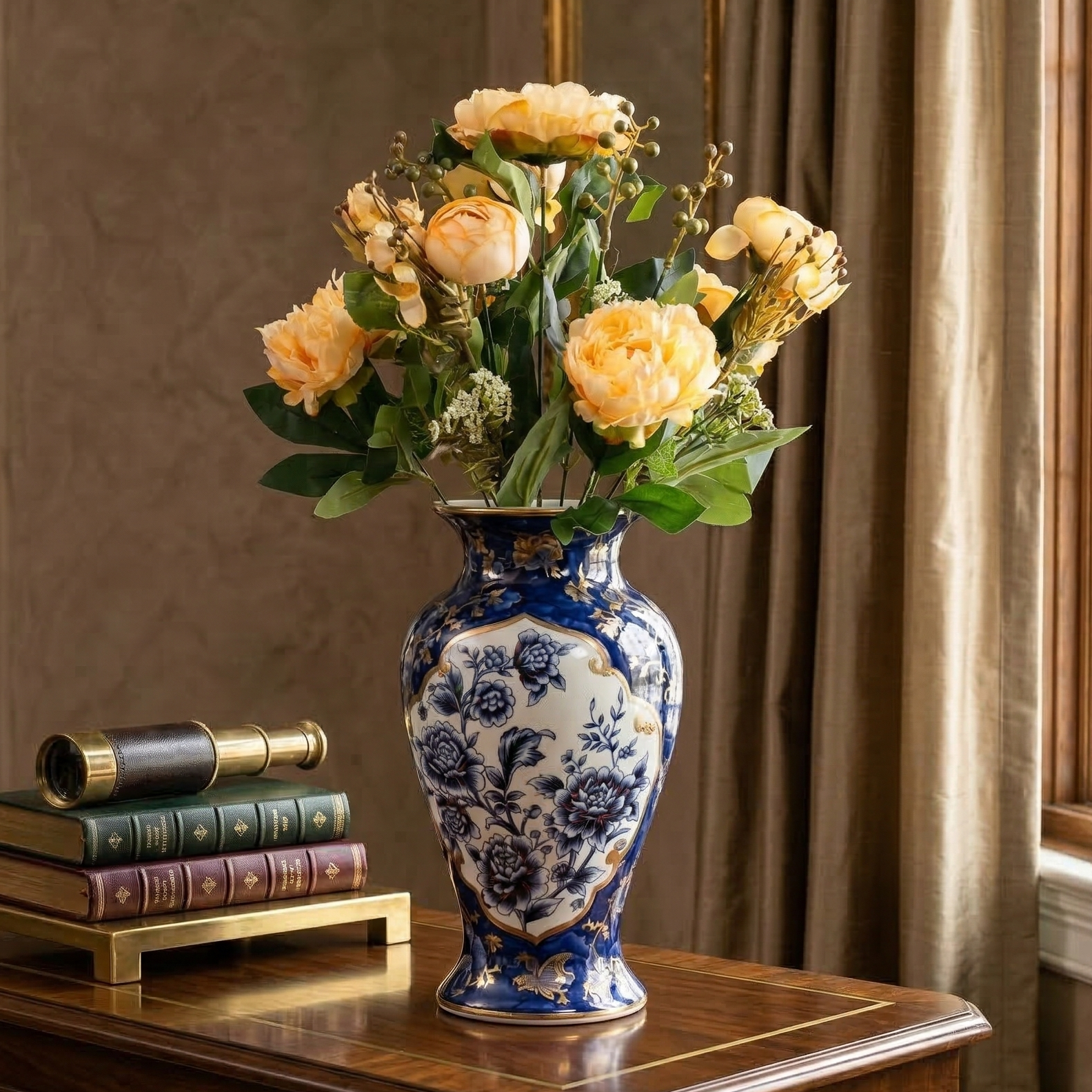 Peach Ranunculus Flower Bunch (Single)