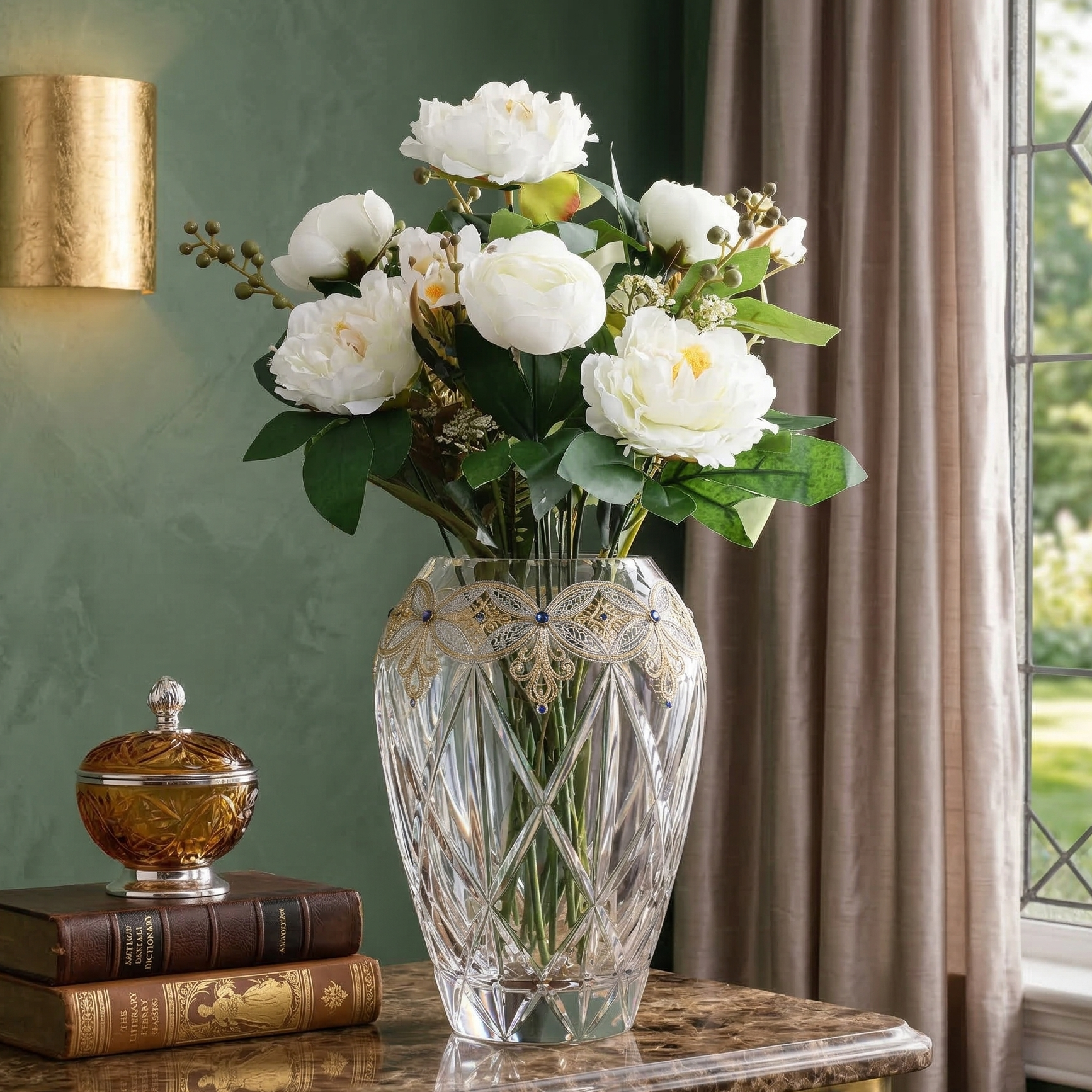 White Ranunculus Flower Bunch (Single)