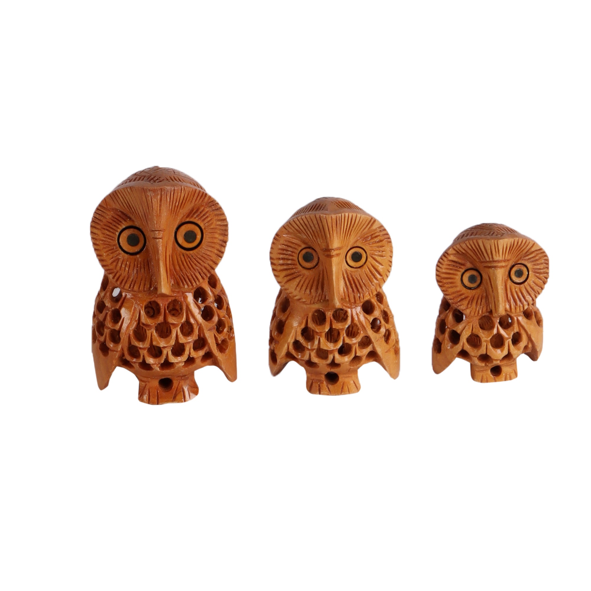 The Owl Family (Set of 3)