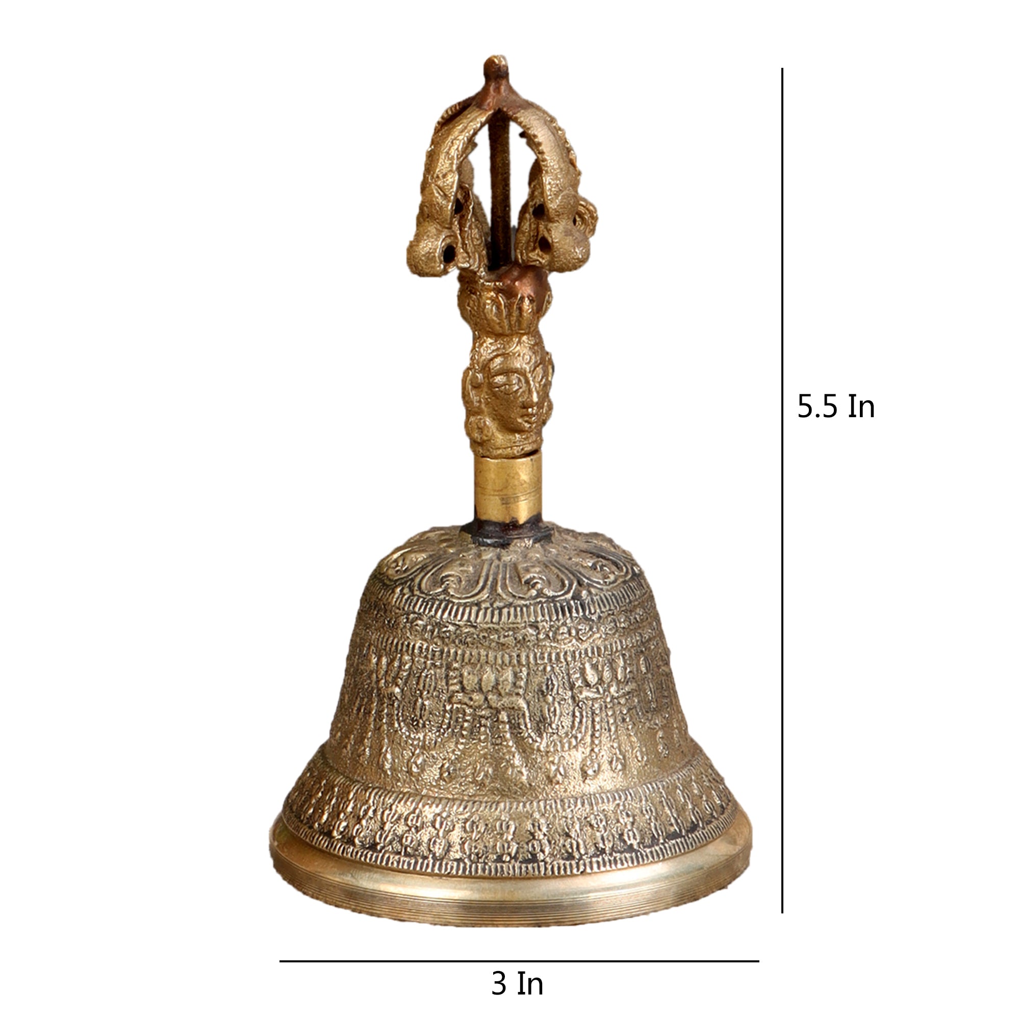 Handcrafted Tibetan Bell (Medium)