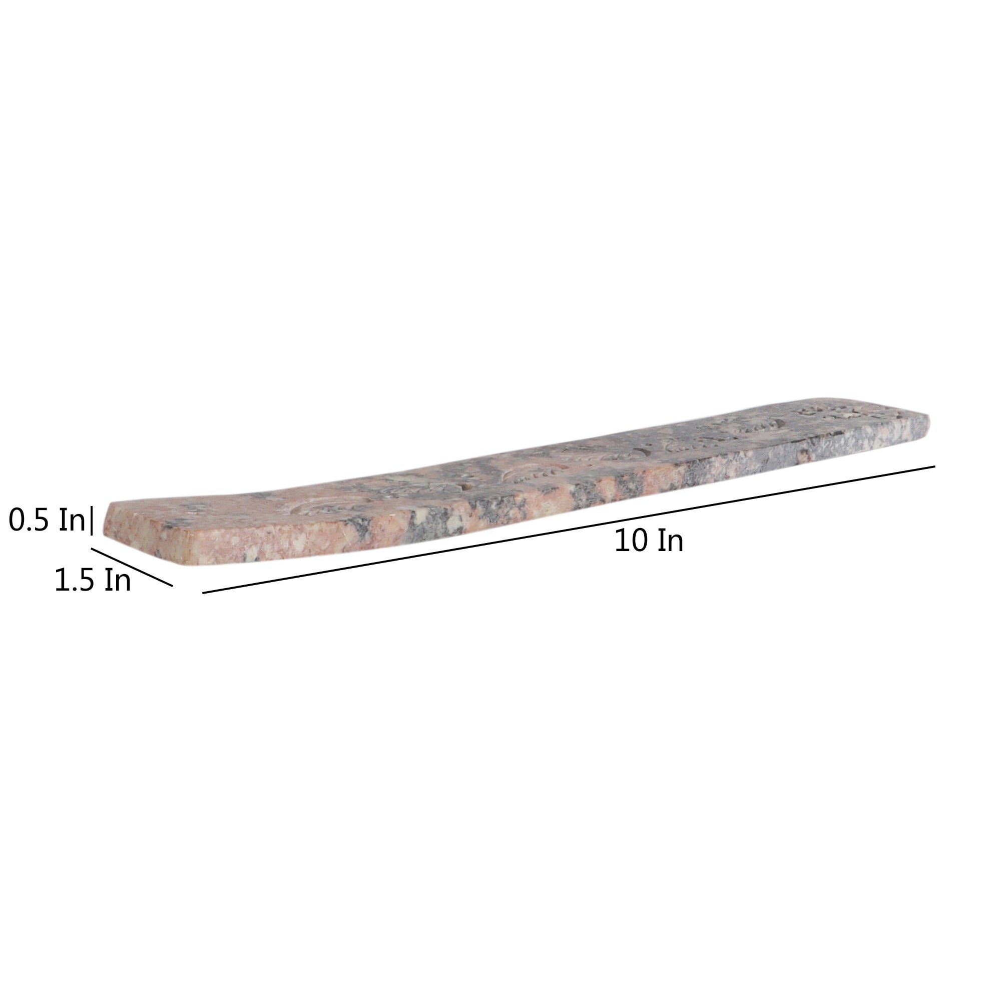 The Marble Slate - Incense Holder (Pink and Grey)