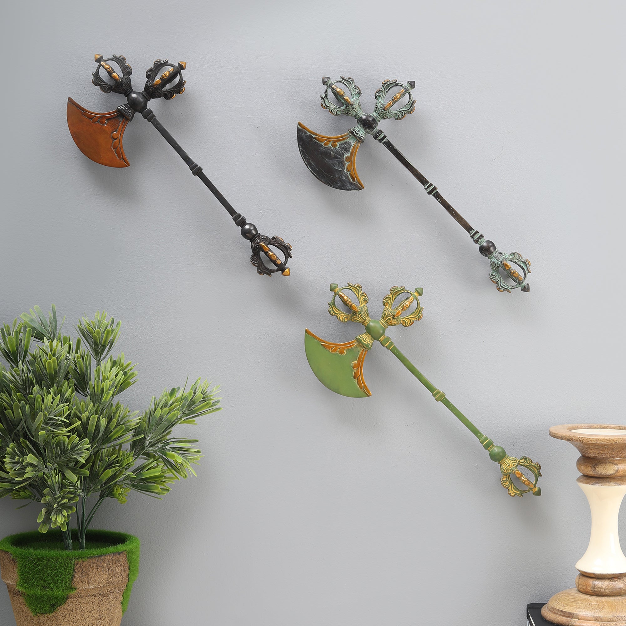 The Nepalese Axe (Single Wall/Table Top Decor)