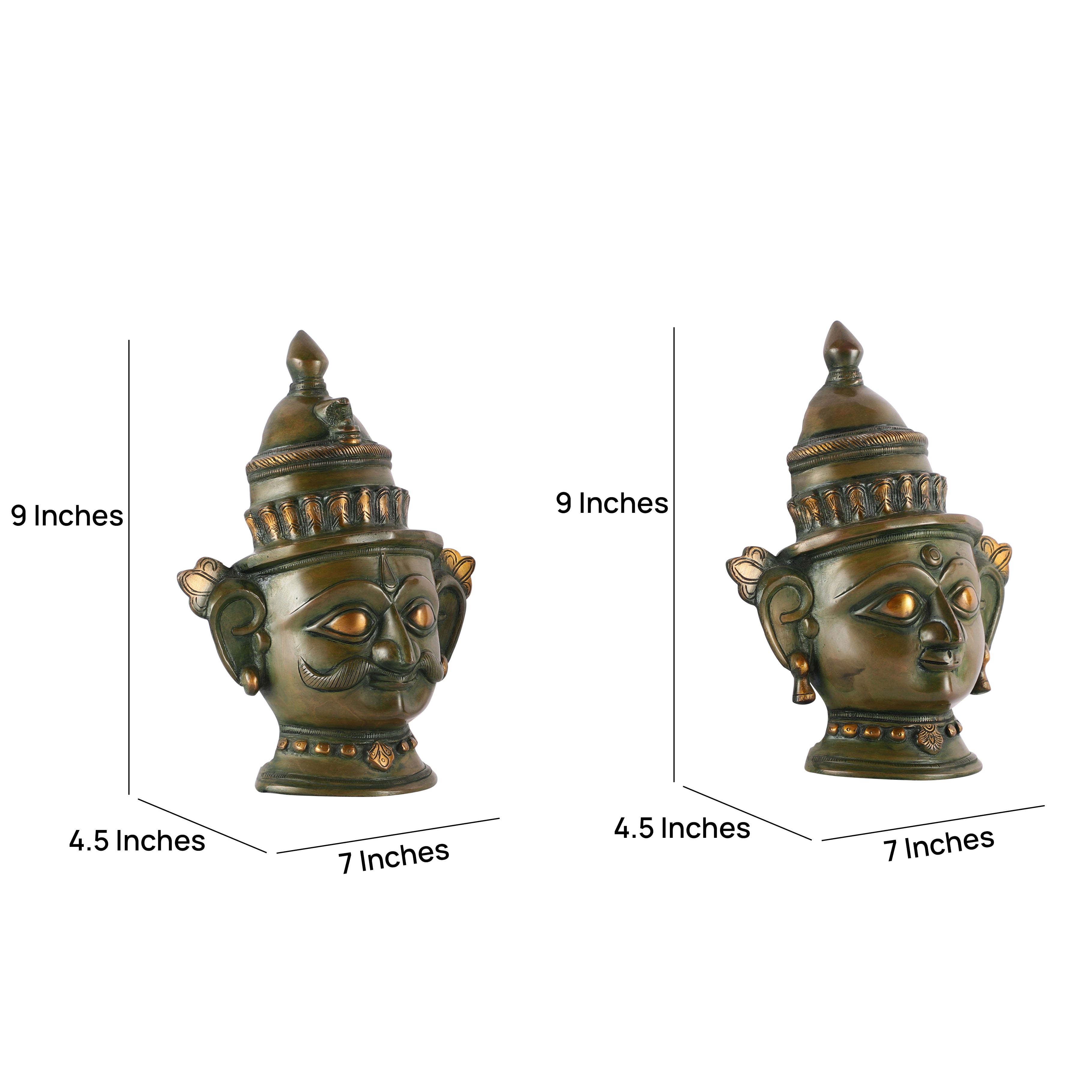 Shiv Parvati Table Decor (Set of 2)