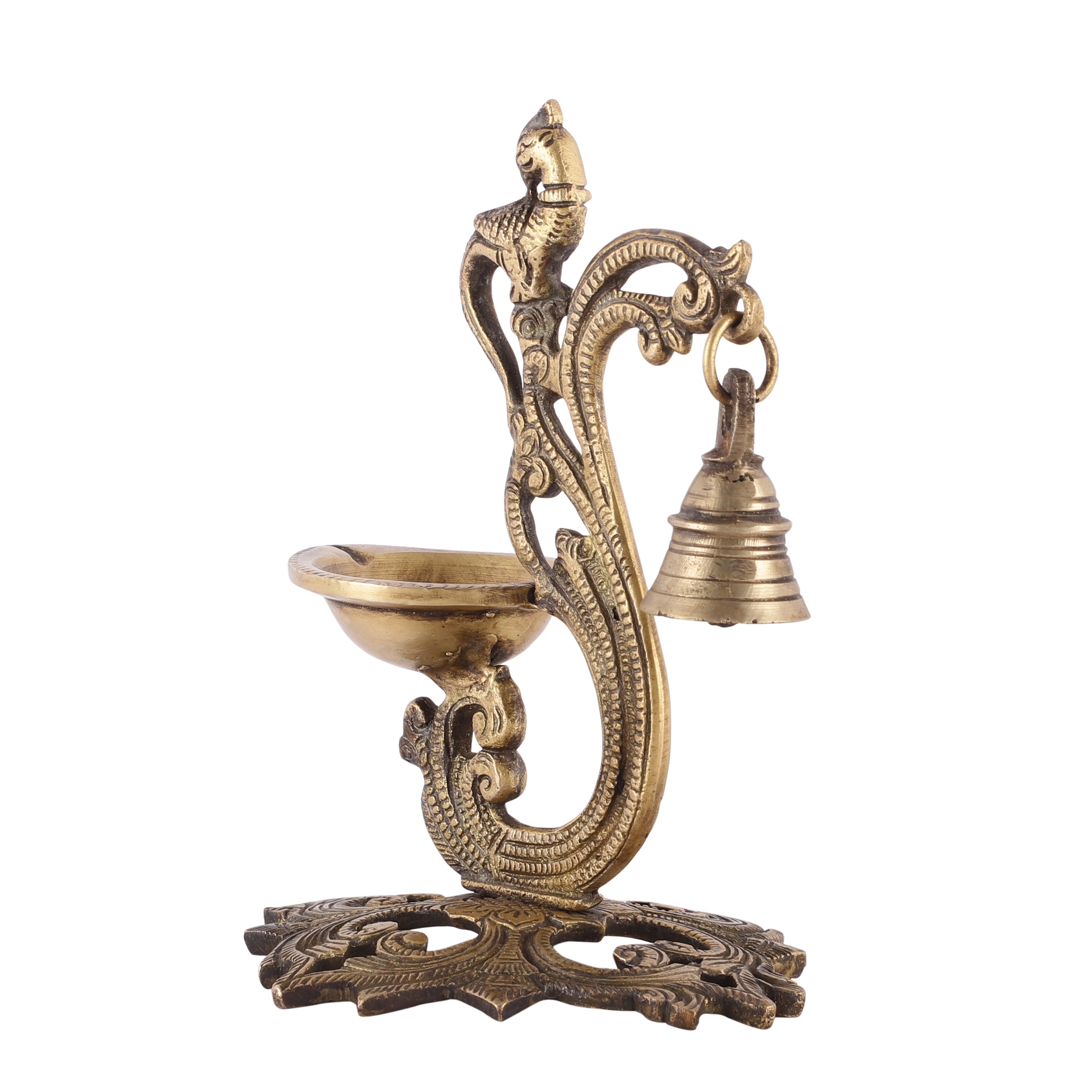 Parrot Oil Lamp