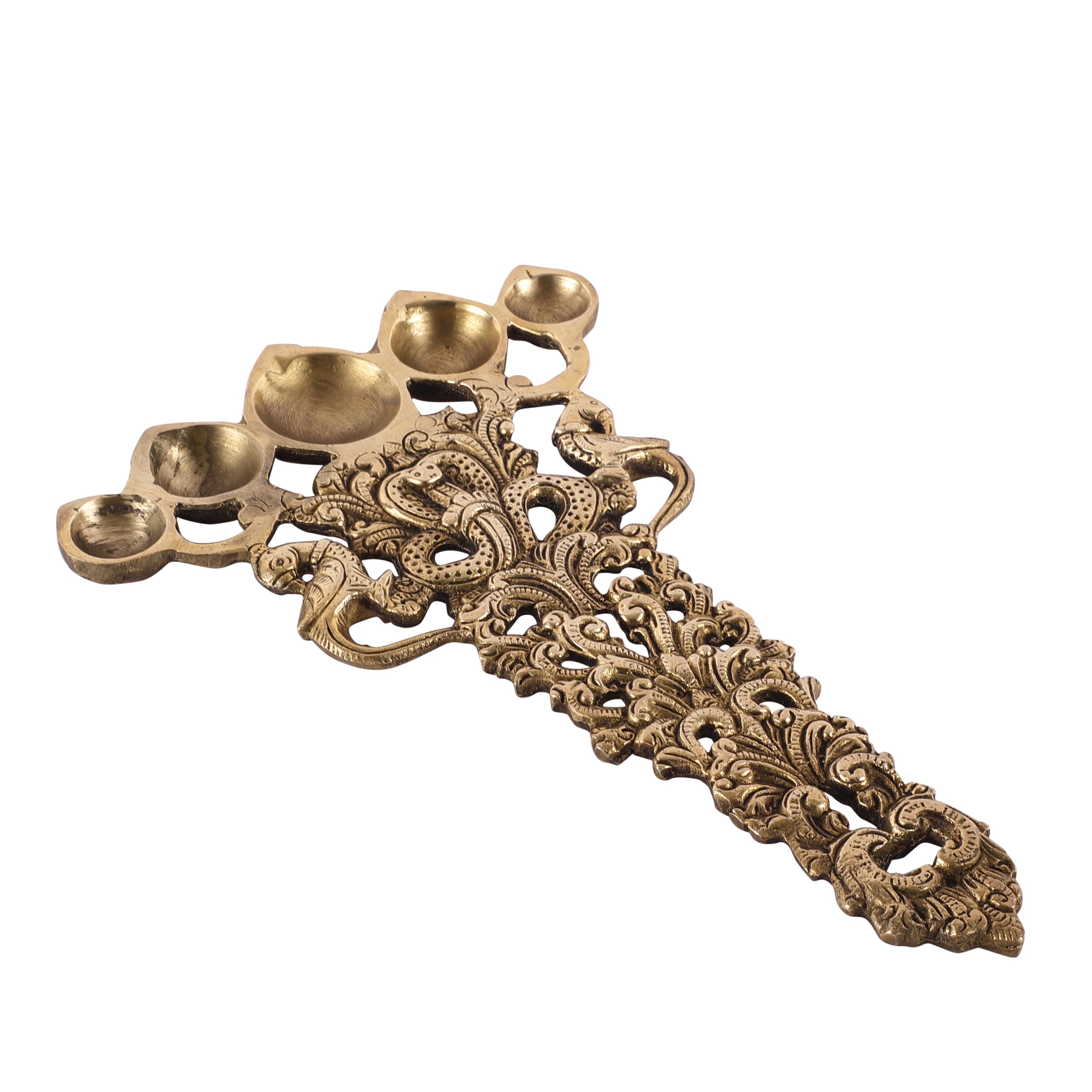 Five Spoon Oil Lamp