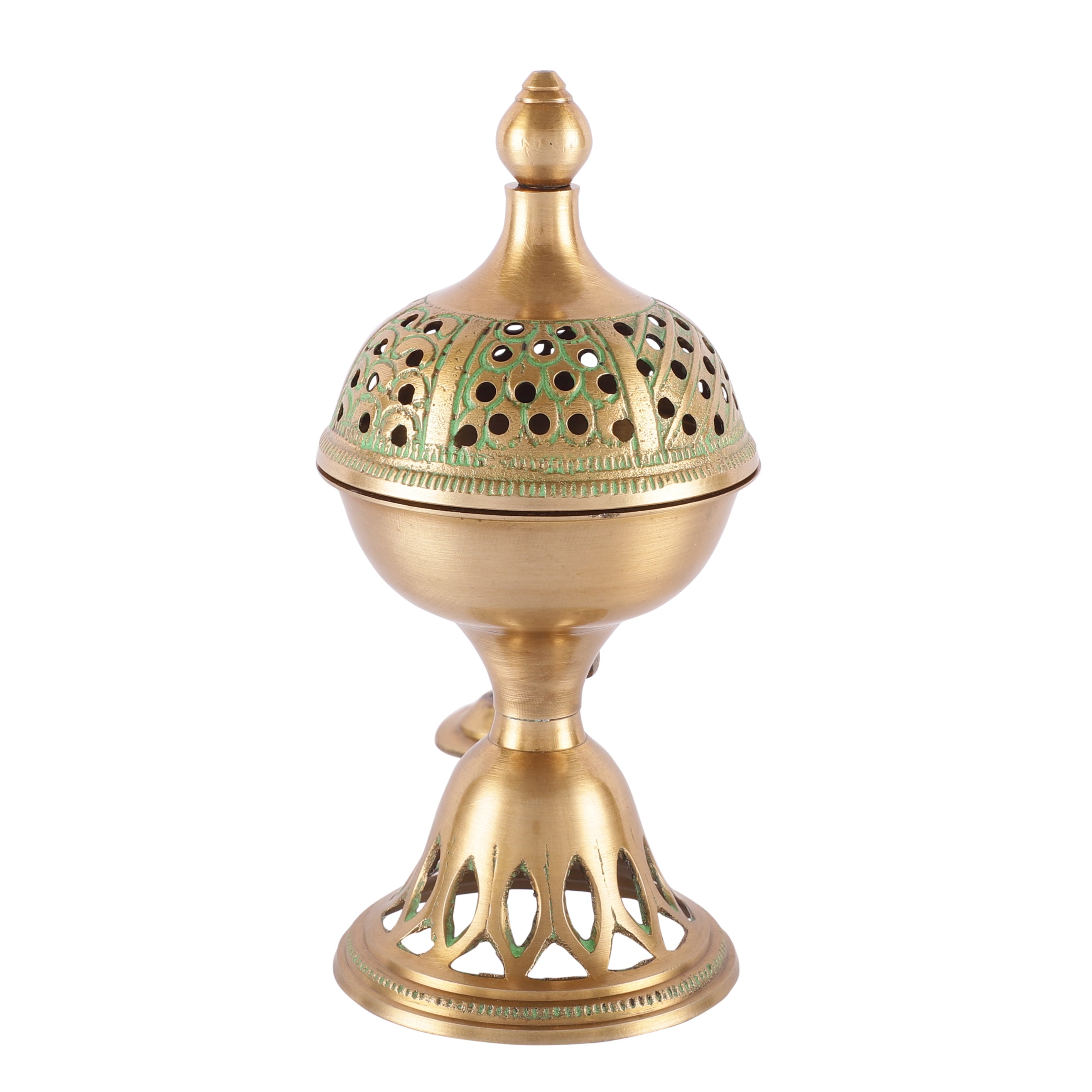 Meshed Handle Incense Holder (Medium)