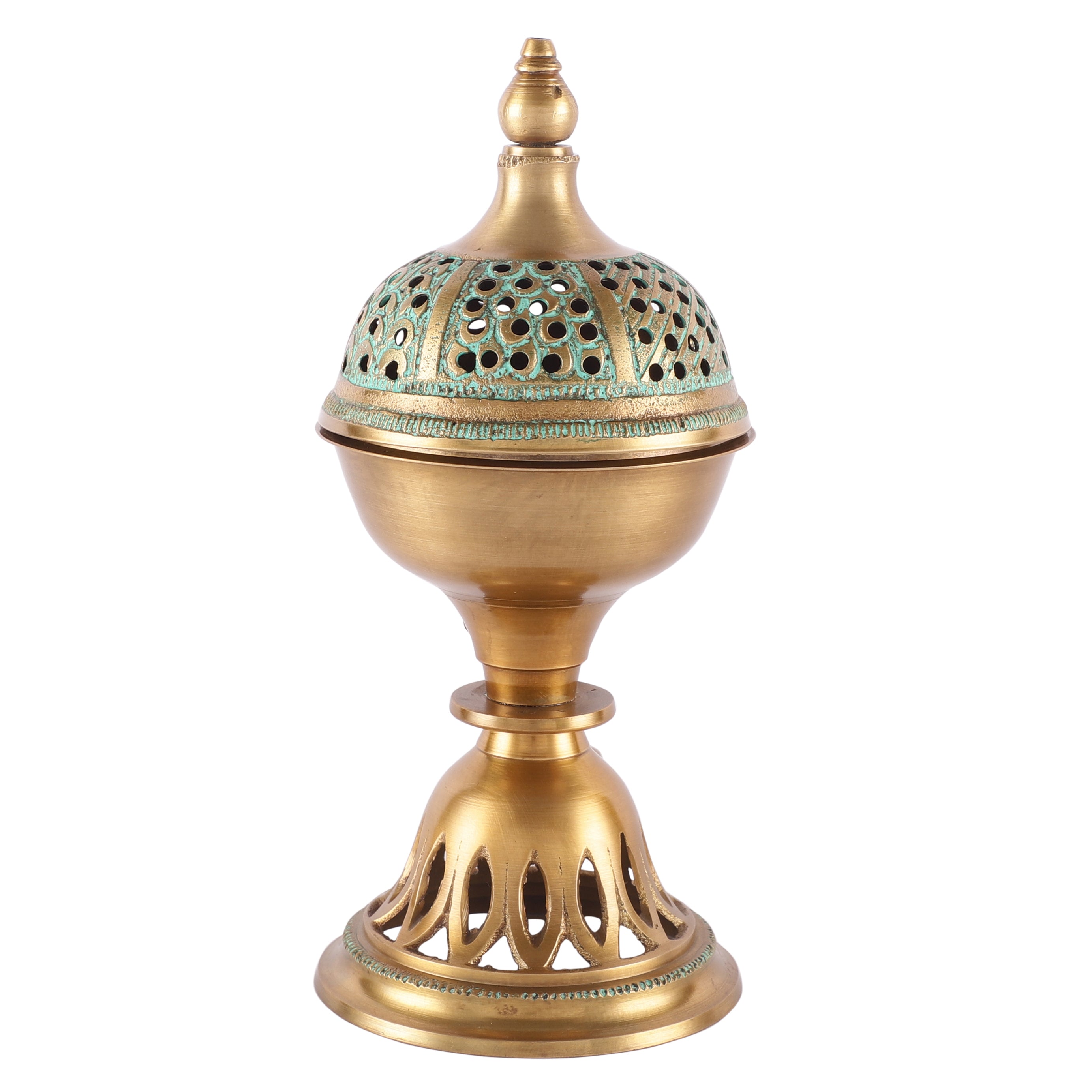 Meshed Handle Incense Holder (Large)