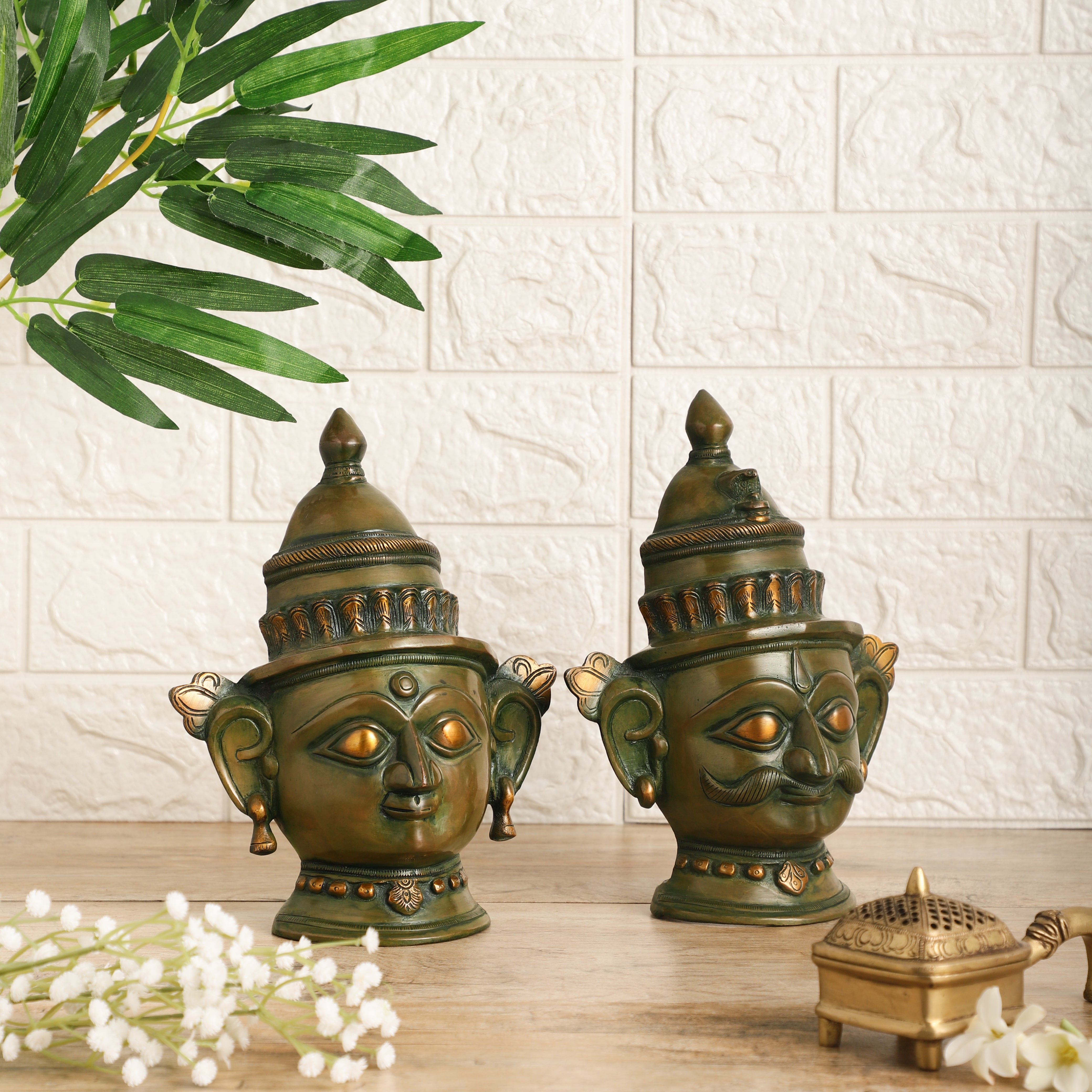 Shiv Parvati Table Decor (Set of 2)