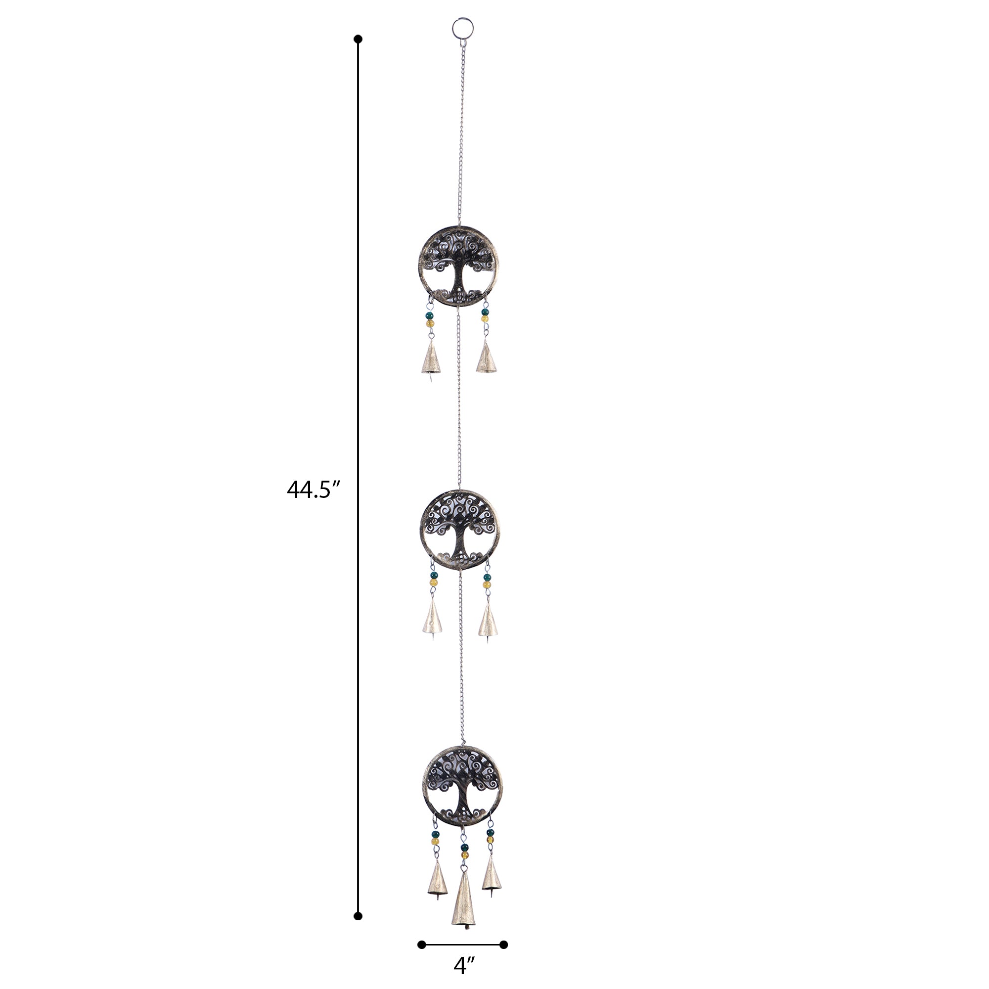 Rustic Tree of Life Wind Chime (Single)